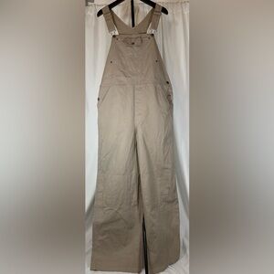 American Girl Beige Utility Overalls